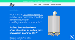 Desktop Screenshot of chaudiere78.com